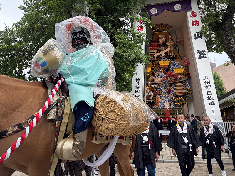 YAMAKASA NewsFlash！ 5.7～博多祇園山笠振興会が博多松囃子の表敬を